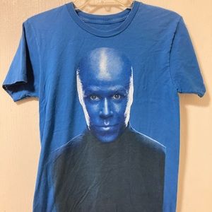 Size S Blue Man Group Blue Man Face T-Shirt